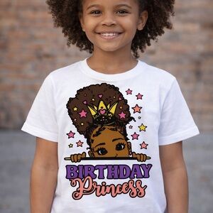 Birthday Princess Graphic T-Shirt